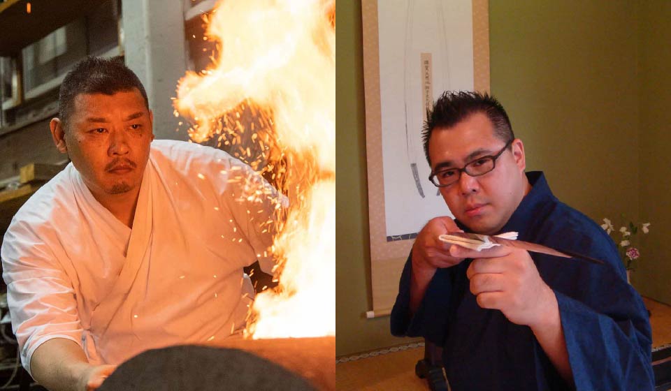 刀鍛冶 下島房宙 × 研師 小野敬博